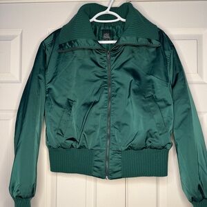 Bomber Jacket Emerald Green
